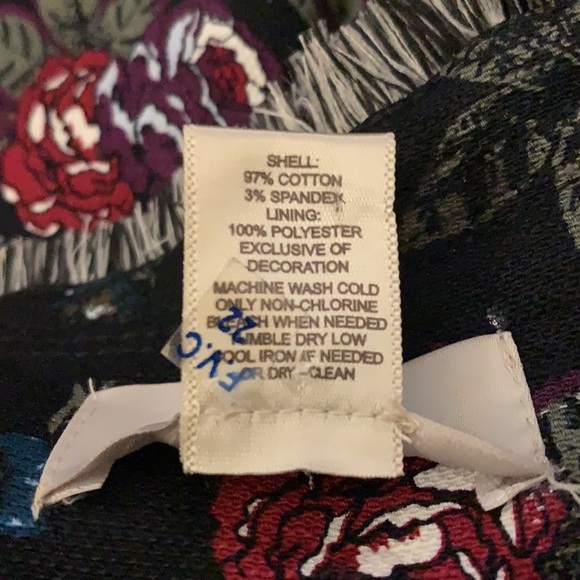 Loft Floral Fringe Open Jacket - Picture 4 of 4